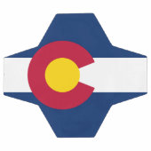 Staatsflagge Colorado Fußball (Flach)