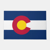 Staatsflagge Colorado Fußmatte (Vorderseite)