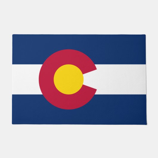 Staatsflagge Colorado Fußmatte (Vorderseite)