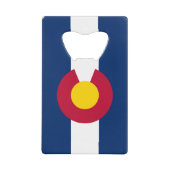 Staatsflagge Colorado Geldbeutel Flaschenöffner (Vorderseite)