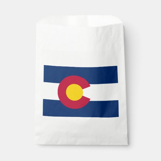 Staatsflagge Colorado Geschenktütchen (Vorderseite)