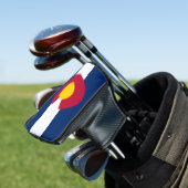 Staatsflagge Colorado Golf Headcover (In Situ)