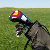 Staatsflagge Colorado Golf Headcover (In SItu)