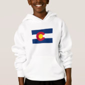Staatsflagge Colorado Hoodie (Vorderseite)