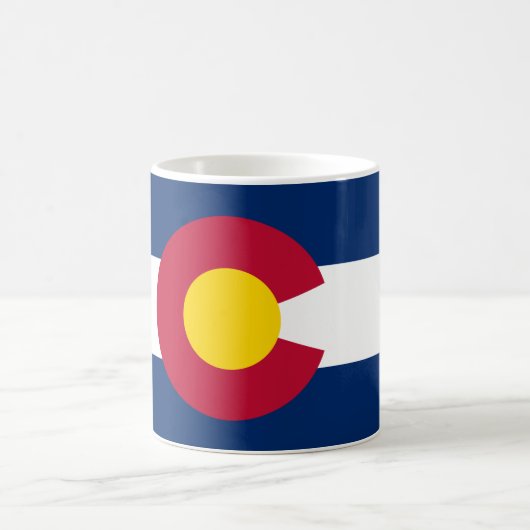 Staatsflagge Colorado Kaffeetasse (Mittel)