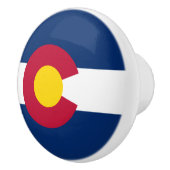Staatsflagge Colorado Keramikknauf (Rechts)