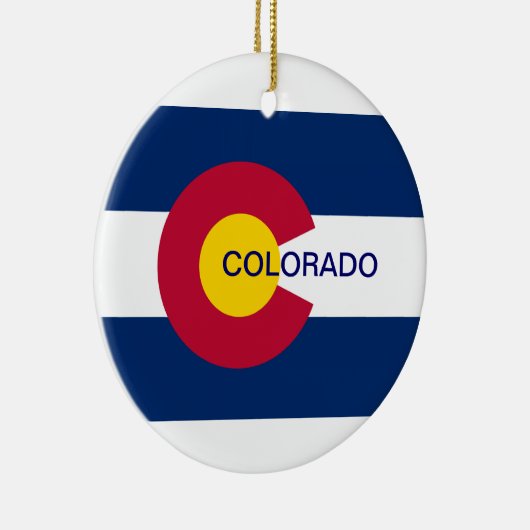 Staatsflagge Colorado Keramikornament (Rechts)