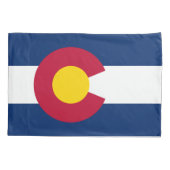 Staatsflagge Colorado Kissenbezug (Rückseite)