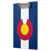 Staatsflagge Colorado Klemmbrett (Links)