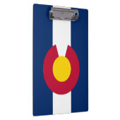 Staatsflagge Colorado Klemmbrett (Rechts)