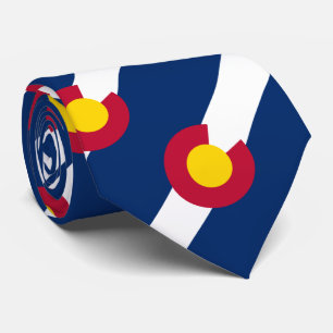 Staatsflagge Colorado Krawatte