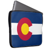 Staatsflagge Colorado Laptopschutzhülle (Vorne Rechts)