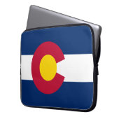 Staatsflagge Colorado Laptopschutzhülle (Vorderseite Links)