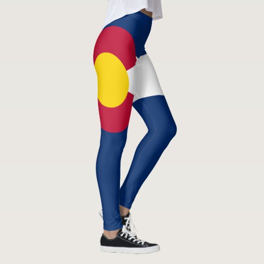 Staatsflagge Colorado Leggings (Rechts)