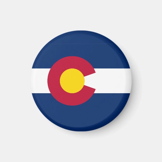 Staatsflagge Colorado Magnet (Vorne)