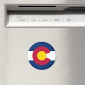Staatsflagge Colorado Magnet (In Situ (Geschirrspüler))