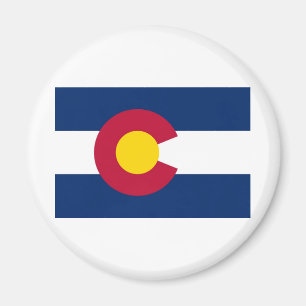 Staatsflagge Colorado Magnet