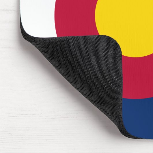 Staatsflagge Colorado Mousepad (Ecke)