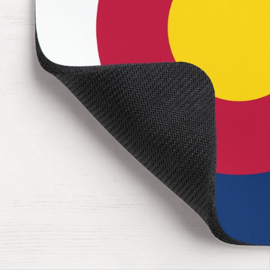 Staatsflagge Colorado Mousepad (Ecke)