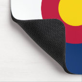Staatsflagge Colorado Mousepad (Ecke)