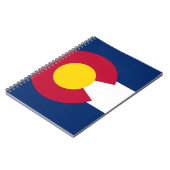 Staatsflagge Colorado Notizblock (Linke Seite)