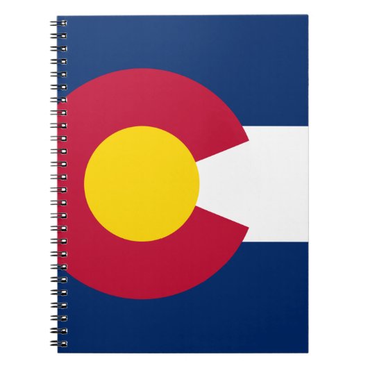 Staatsflagge Colorado Notizblock (Vorderseite)