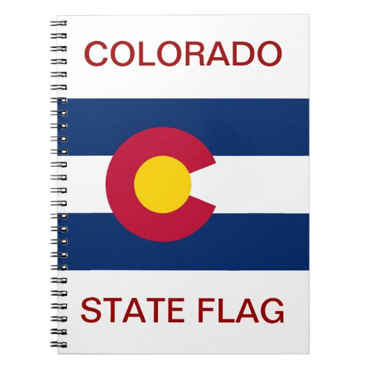 Staatsflagge Colorado Notizblock (Vorderseite)