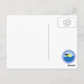 Staatsflagge Colorado Postkarte (Rückseite)