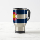 Staatsflagge Colorado Reisebecher (VorderseiteRechts)