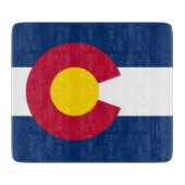 Staatsflagge Colorado Schneidebrett (Vorderseite)