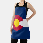 Staatsflagge Colorado Schürze (InSitu)