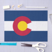 Staatsflagge Colorado Seidenpapier (Handwerk)