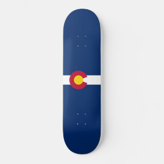Staatsflagge Colorado Skateboard