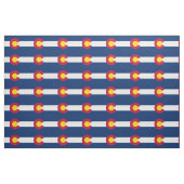 Staatsflagge Colorado Stoff (Fat Quarter (45,7 x 55,9 cm))