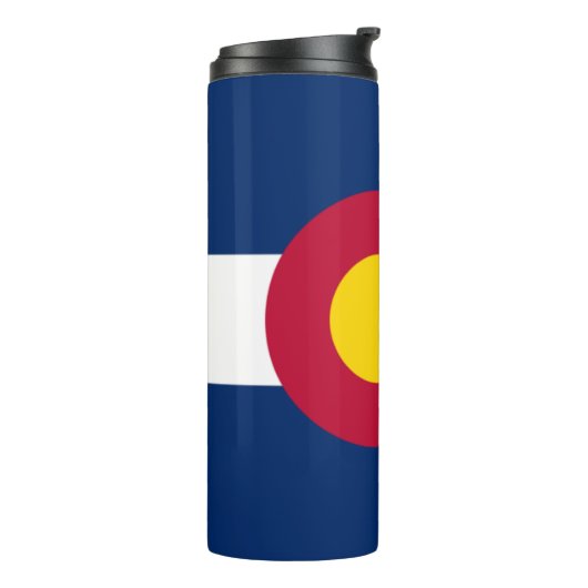 Staatsflagge Colorado Thermosbecher (Nach links gedreht)