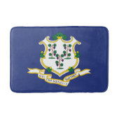 Staatsflagge Connecticut Badematte (Vorderseite)