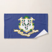 Staatsflagge Connecticut Badhandtuch Set (Handtuch)