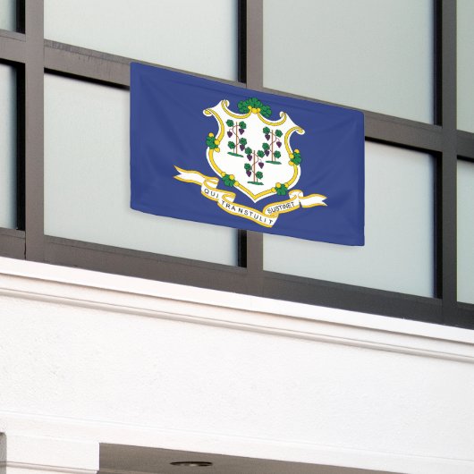 Staatsflagge Connecticut Banner (Äußeres Gebäude)