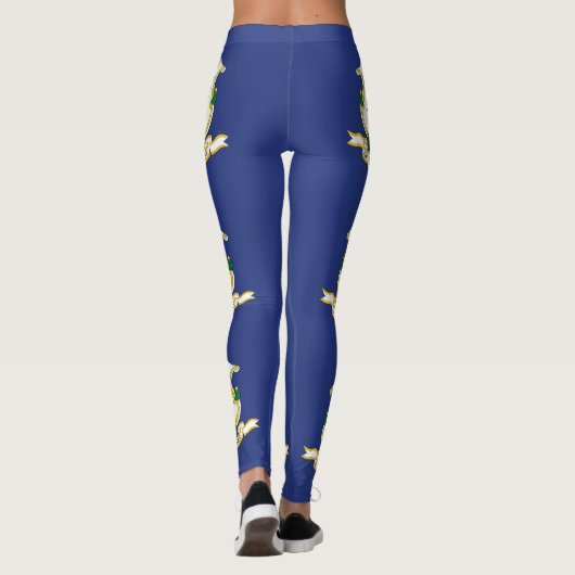 Staatsflagge Connecticut Leggings (Rückseite)