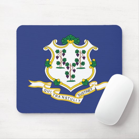Staatsflagge Connecticut Mousepad (Mit Mouse)