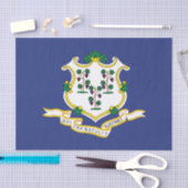 Staatsflagge Connecticut Seidenpapier (Handwerk)