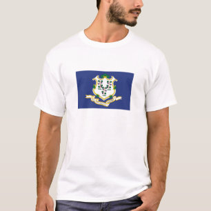 Staatsflagge Connecticut T-Shirt