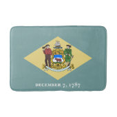 Staatsflagge Delaware Badematte (Vorderseite)