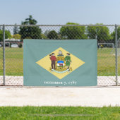 Staatsflagge Delaware Banner (InSitu)