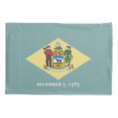 Staatsflagge Delaware Kissenbezug (Rückseite)