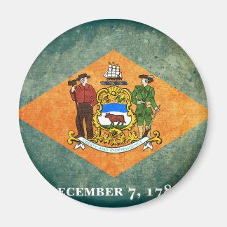 Staatsflagge Delaware Magnet