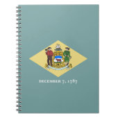 Staatsflagge Delaware Notizblock (Vorderseite)