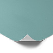 Staatsflagge Delaware Poster (Ecke)