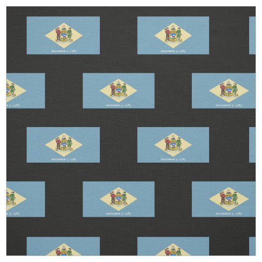 Staatsflagge Delaware Stoff (Muster)