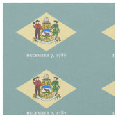 Staatsflagge Delaware Stoff (Nahaufnahme)